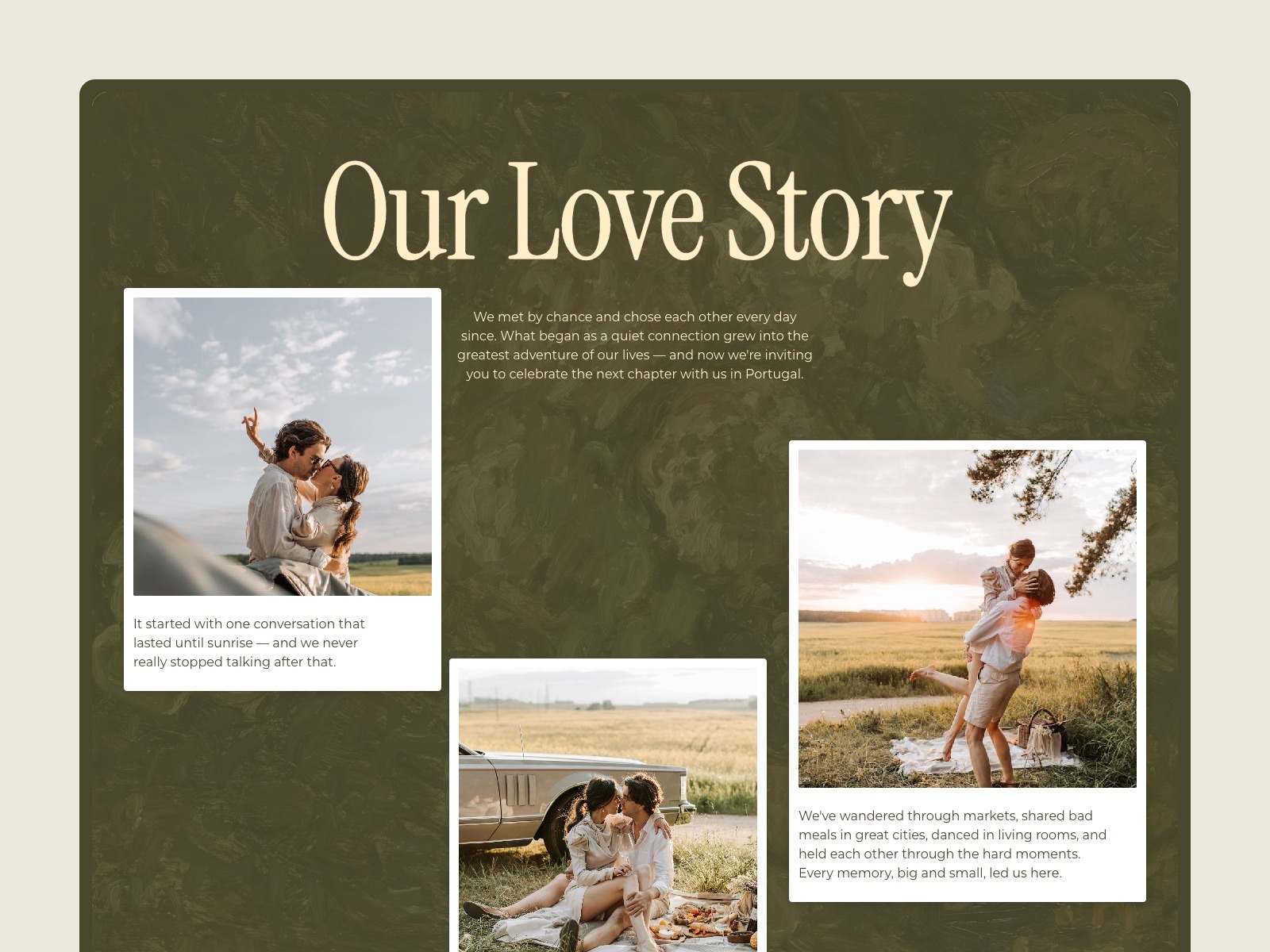 Miren - The Knot Wedding Website Template for Framer Image 2