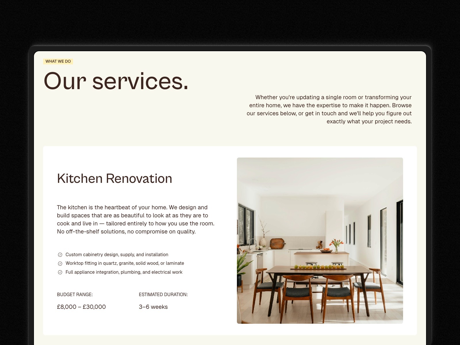 Rebuld - Home Construction & Renovation Website Template for Framer Image 2
