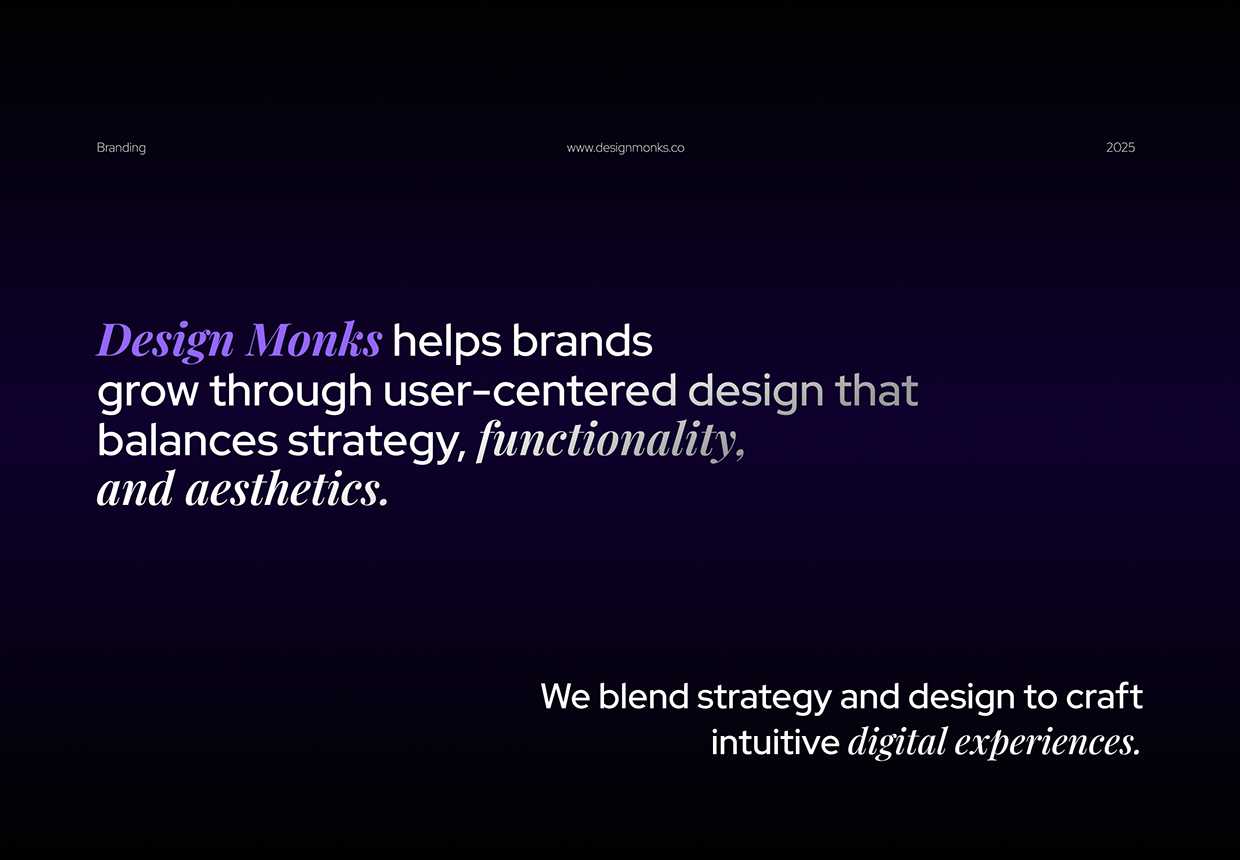 Design Monks- UX/UI Agency Brand Identity & Logo Design Image 0