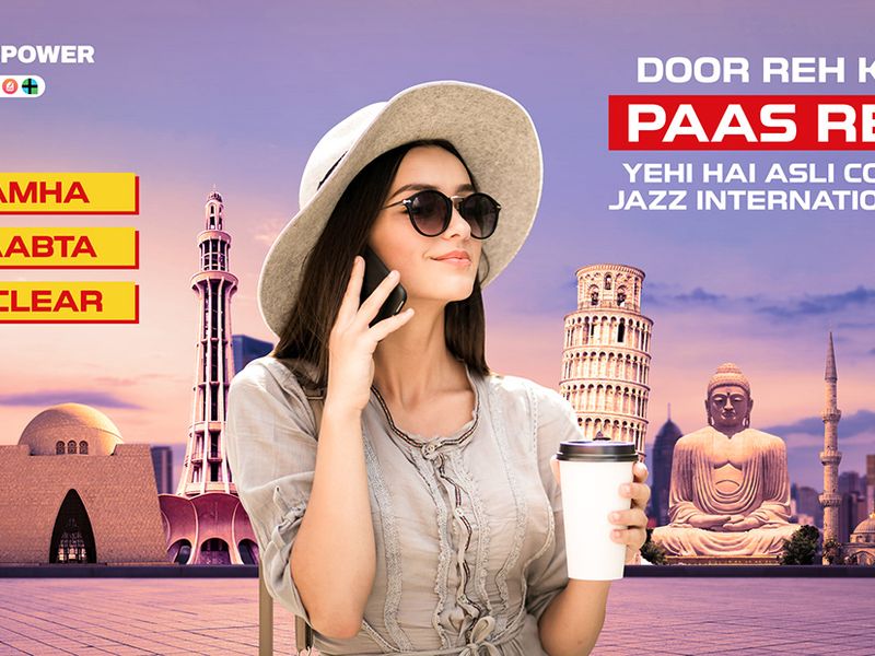 Jazz — International Connectivity Campaign OOH