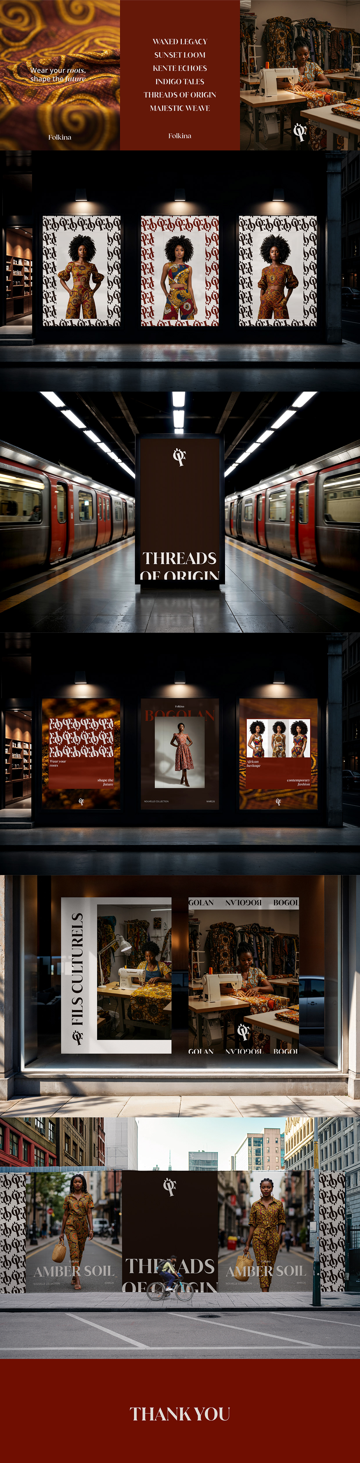 FOLKINA - Fashion Branding Image 1