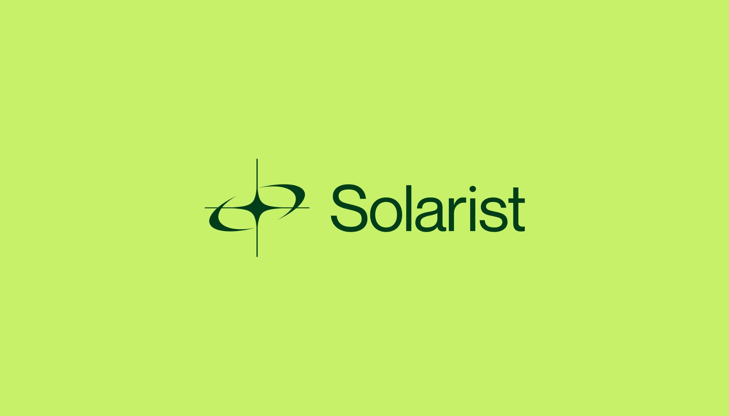 Solarist — Energy Infrastructure Investment Brand Identity Image 1