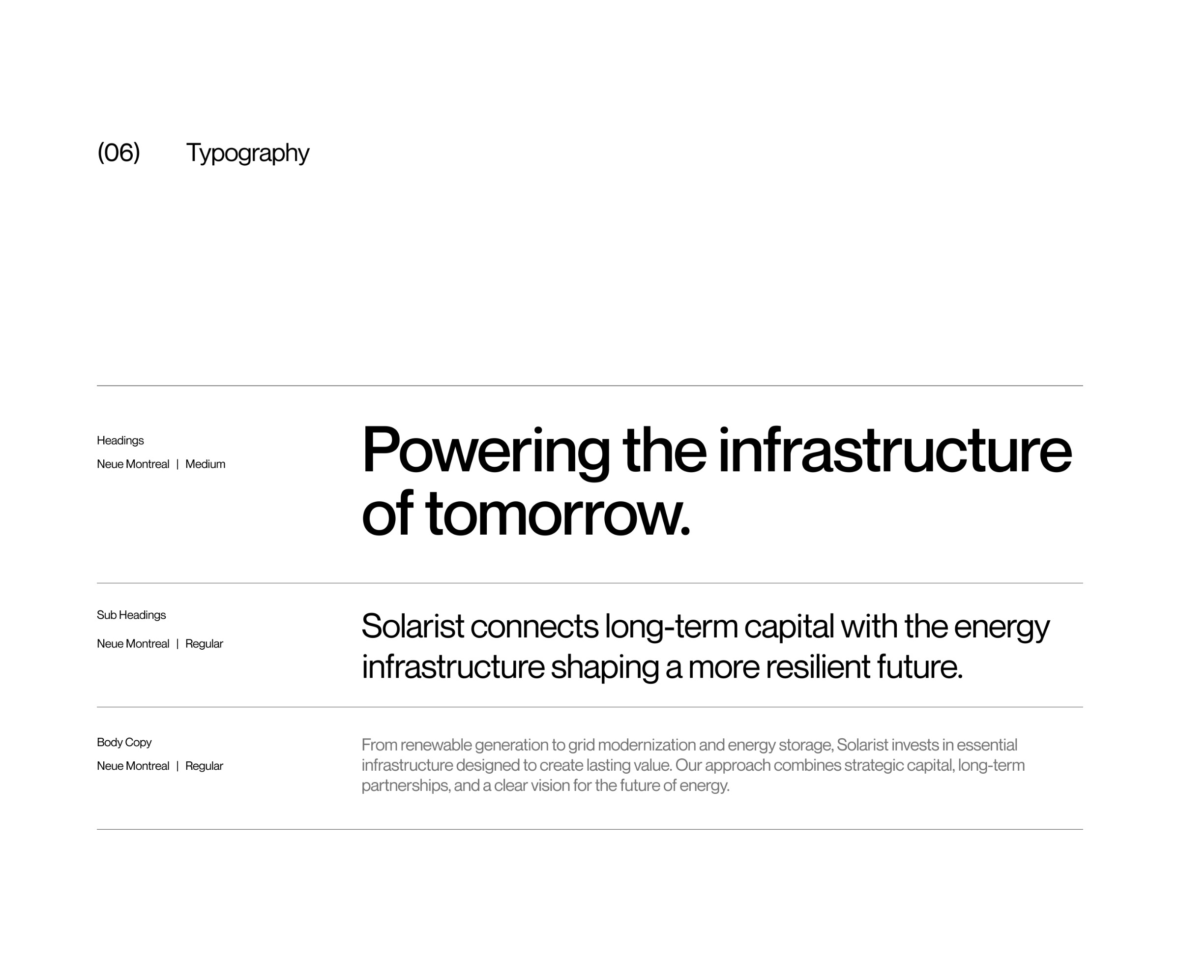 Solarist — Energy Infrastructure Investment Brand Identity Image 2
