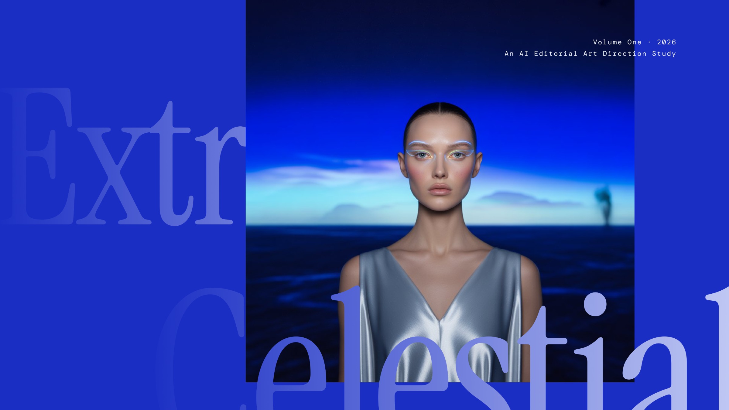AI Editorial Art Direction Studies — Issue 01: Extra Celestial