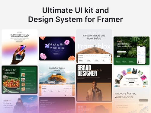 Frameblox — Framer Marketplace