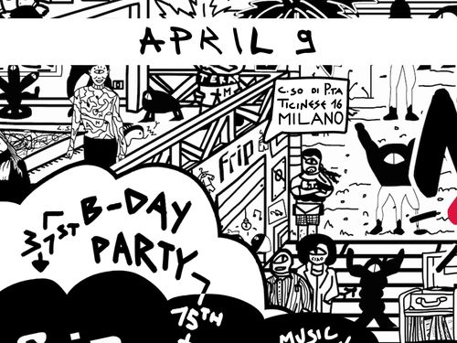 Apparel Music + Frip B-day Party in Milano [April 9]