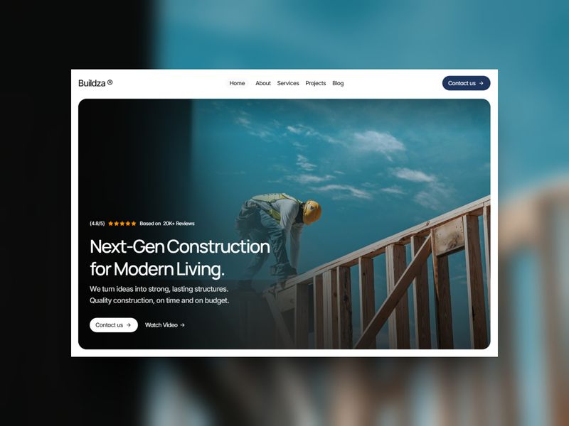 Buildza by Nasir Nawaz - Uncategorized design asset by framer