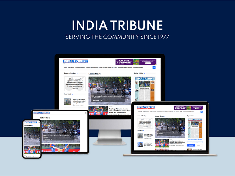 India Tribune — News At A Glance