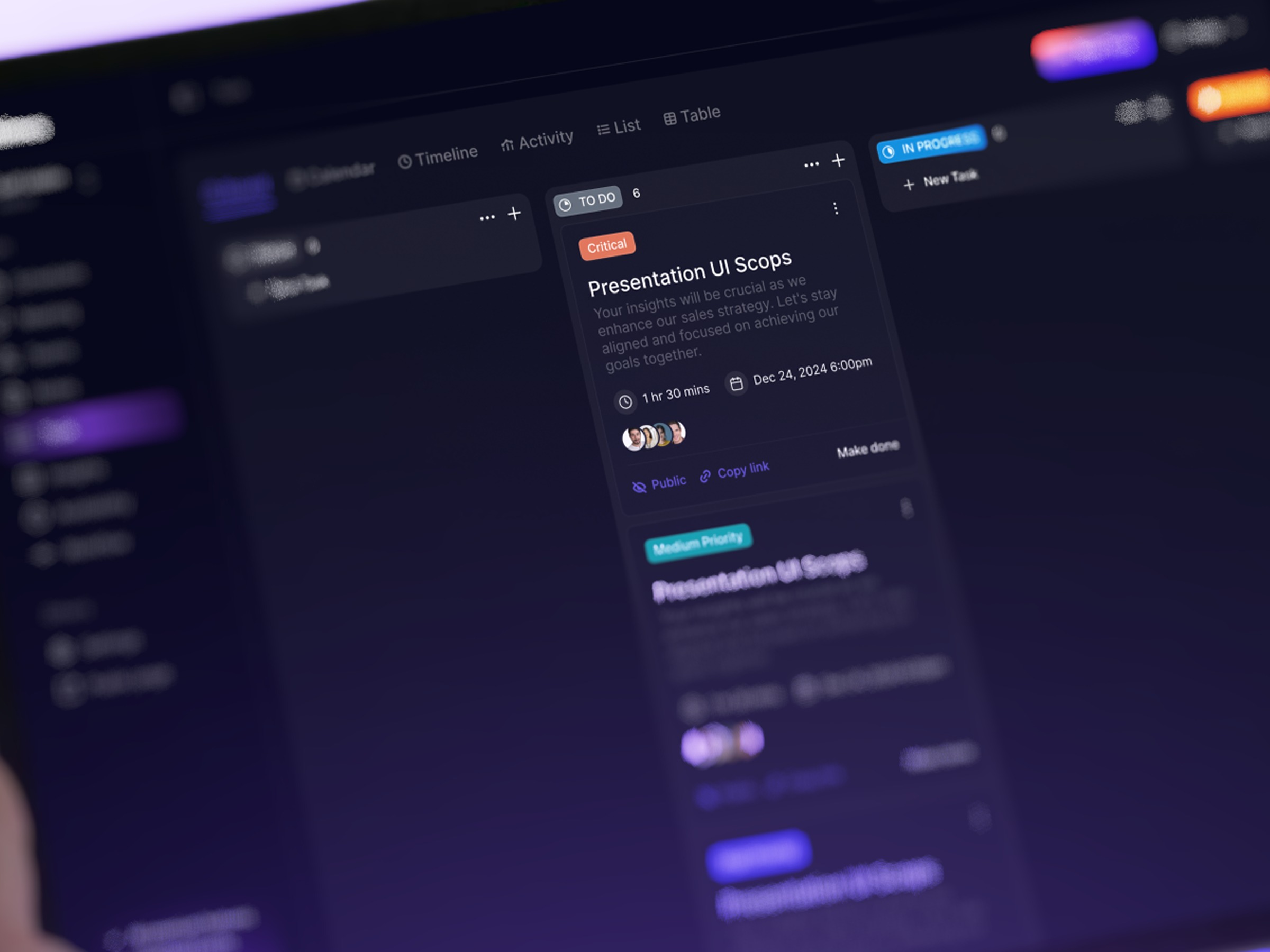 Calltimes SaaS Design | Task Flow | Sleeko Image 2