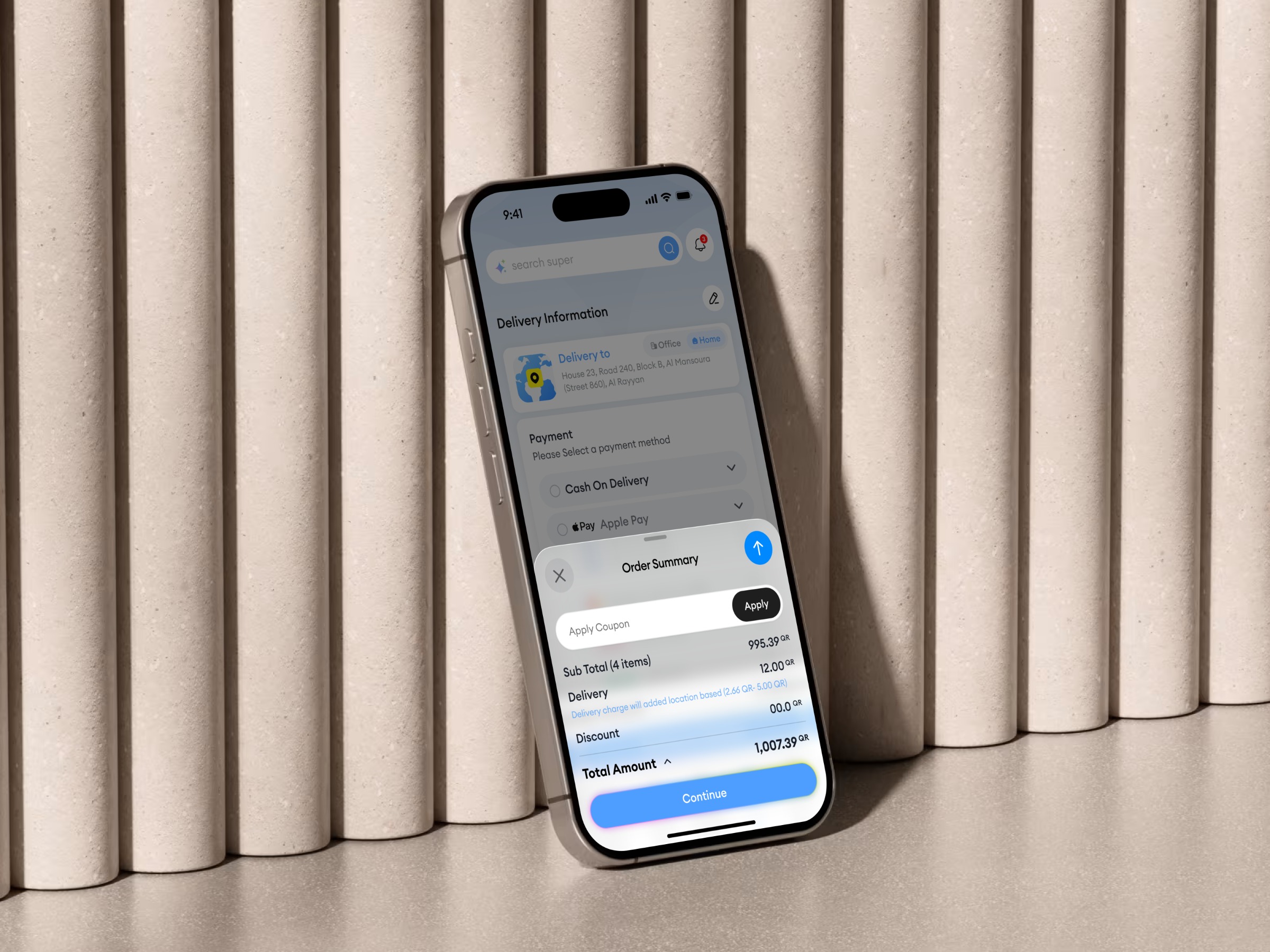 Cartsy | Checkout Flow Mobile App Design | Sleeko Image 1