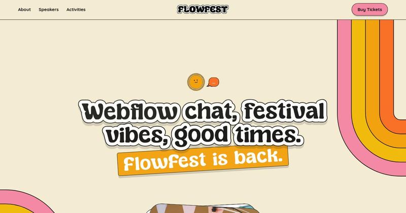Screenshot taken from FlowFest 2025