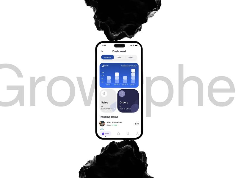CRM Dashboard Mobile App