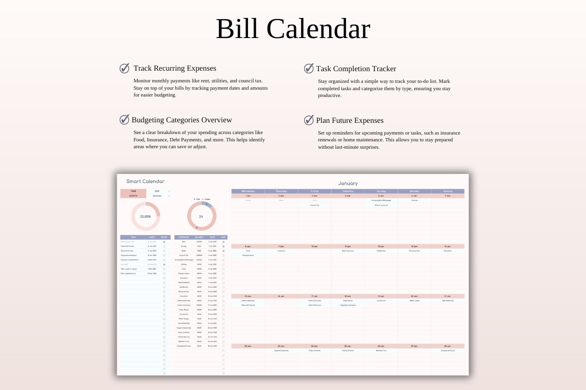 Annual 50/30/20 Budget Spreadsheet Template | SpreadsheetsHub Image 8