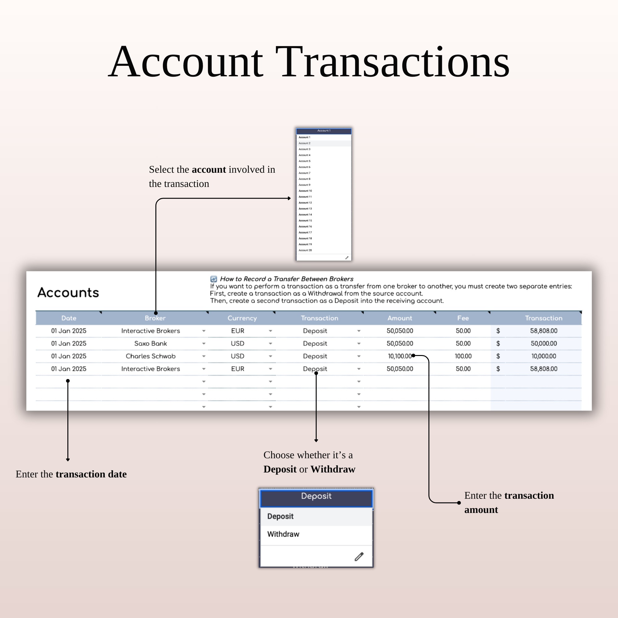 Ultimate ETF & Index Fund Tracker for Google Sheets & Excel | SpreadsheetsHub Image 3