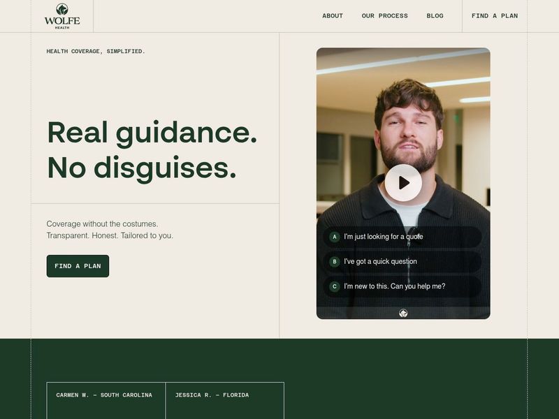 Wolfe Health | Honest Health Insurance Help. Real Guidance. No Disguises.