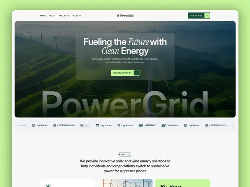 PowerGrid by Flowoly - Uncategorized design asset by webflow