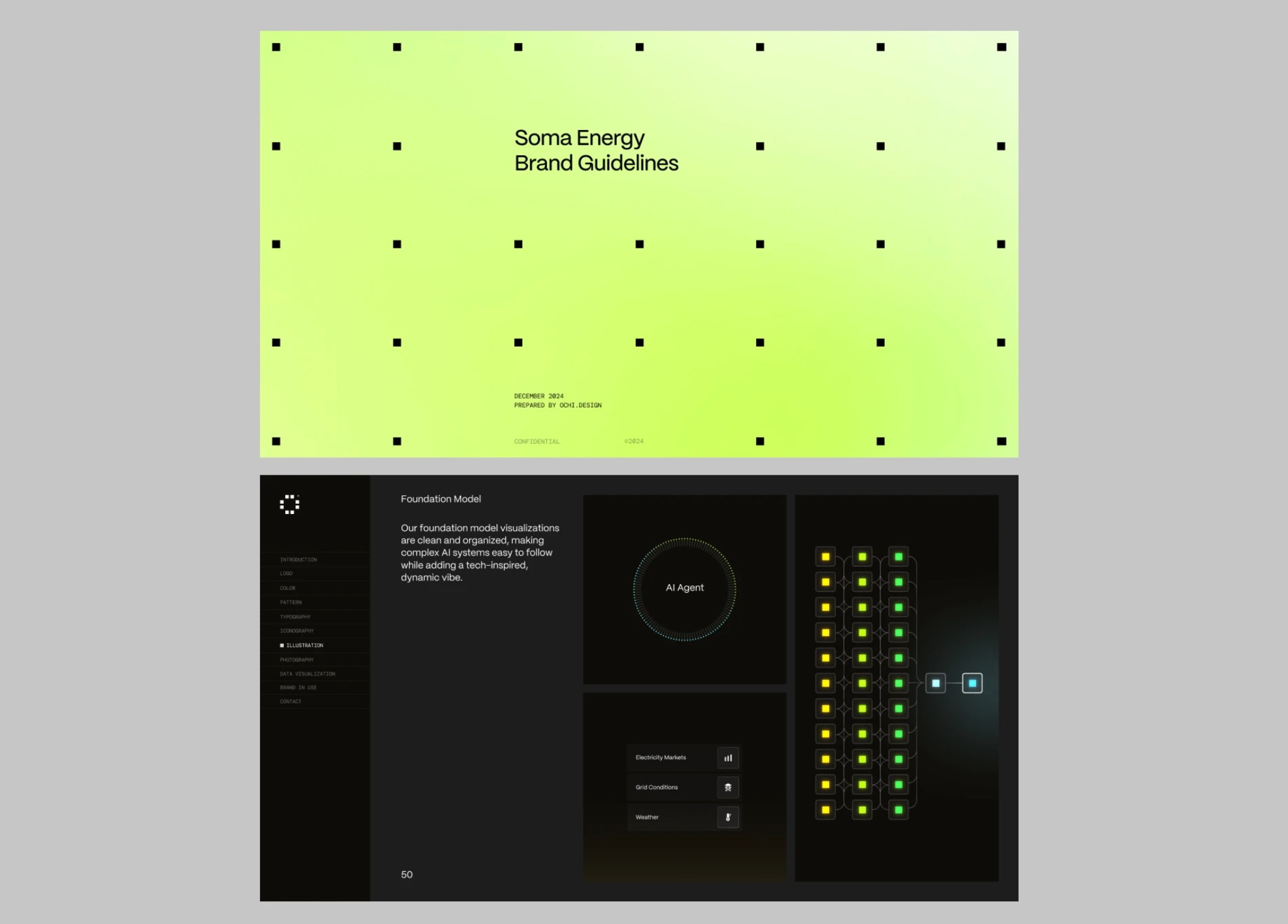 Brand identity & pitch deck design for Soma Energy by ochi design Image 0