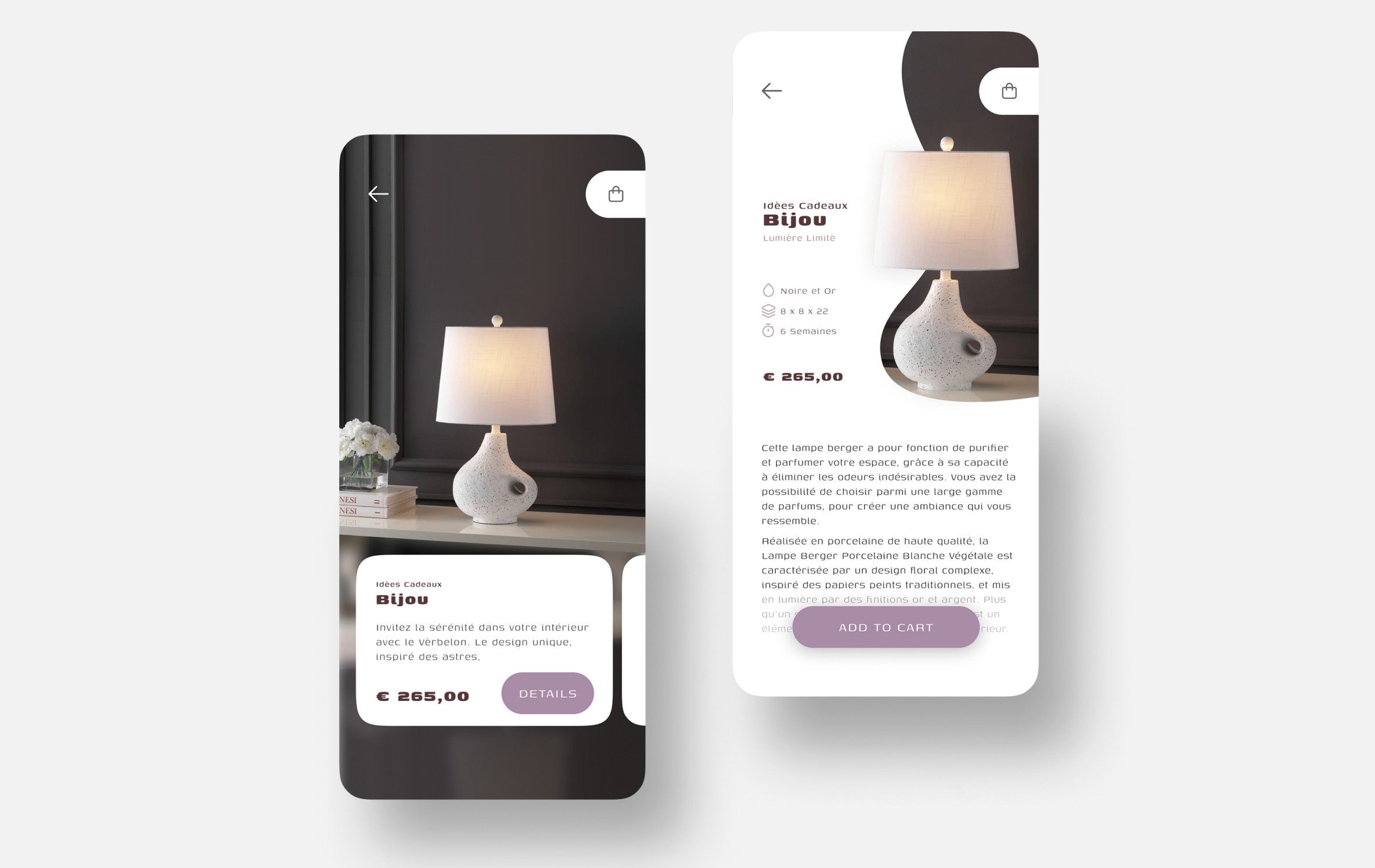Retail App for Home Accessoires