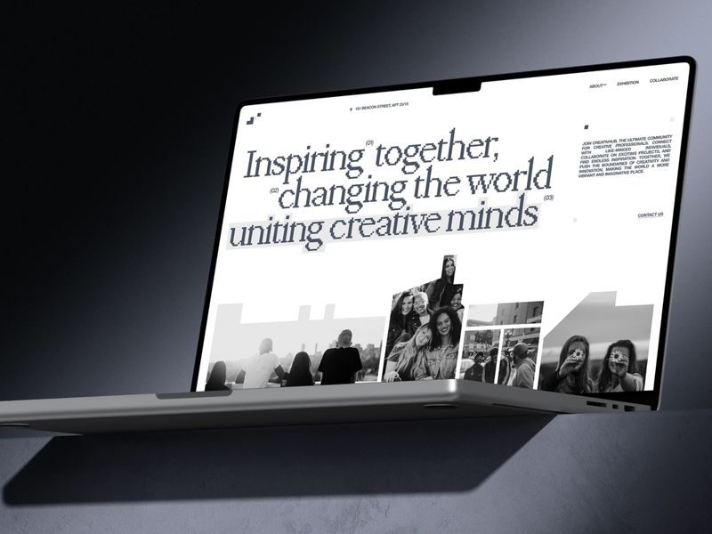CreativeHub — Editorial Webflow Website for a Creative Community