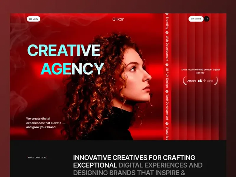 Olixor by Themewar - Portfolio, Agency design asset by webflow