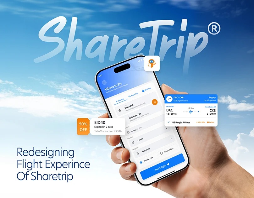 ShareTrip : Flight Booking Experience UX Audit