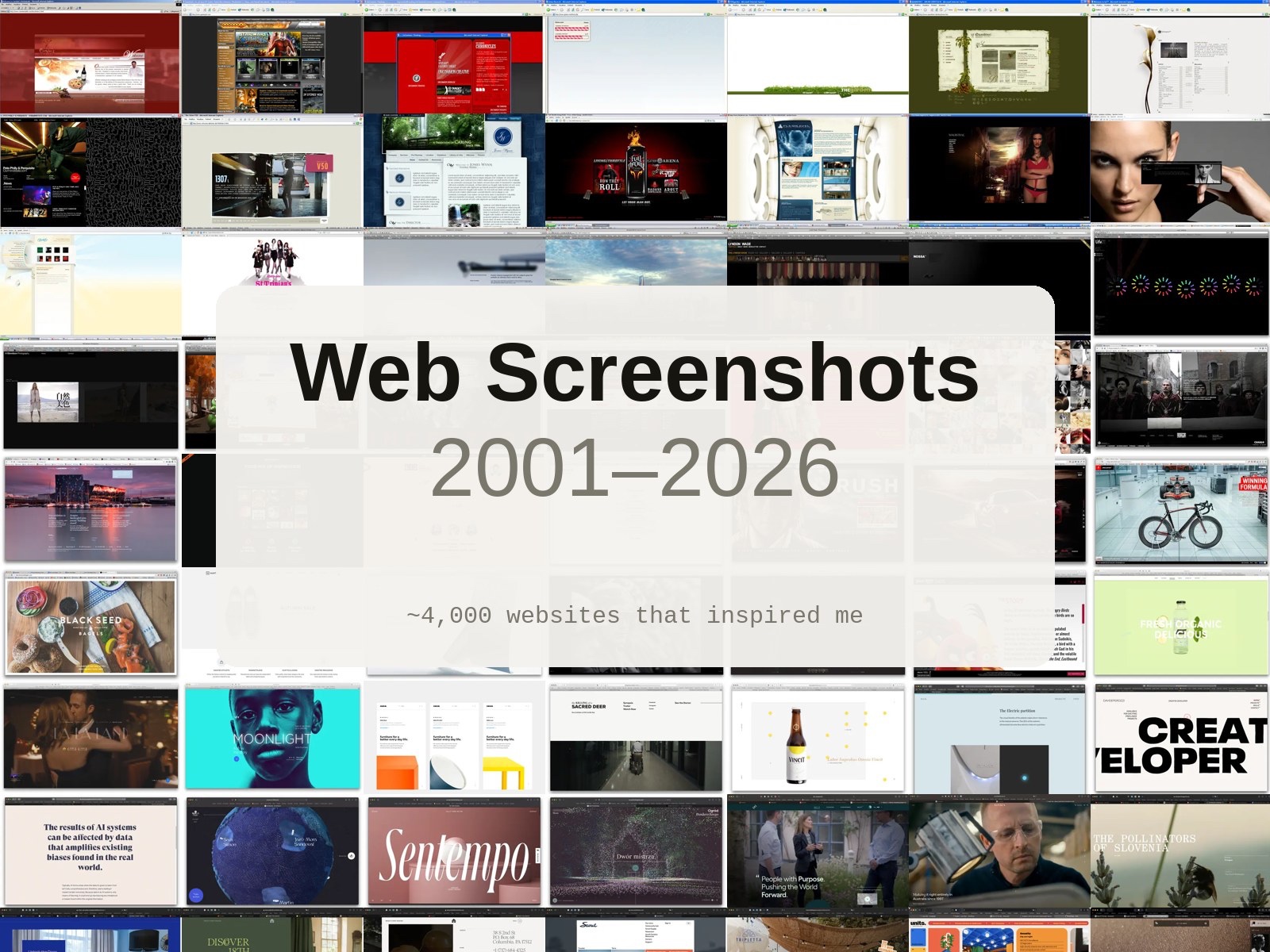 Web Screenshots 2001–2026