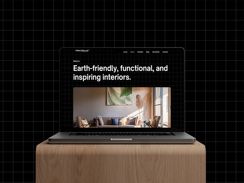 Metaphor Interiors Website UI