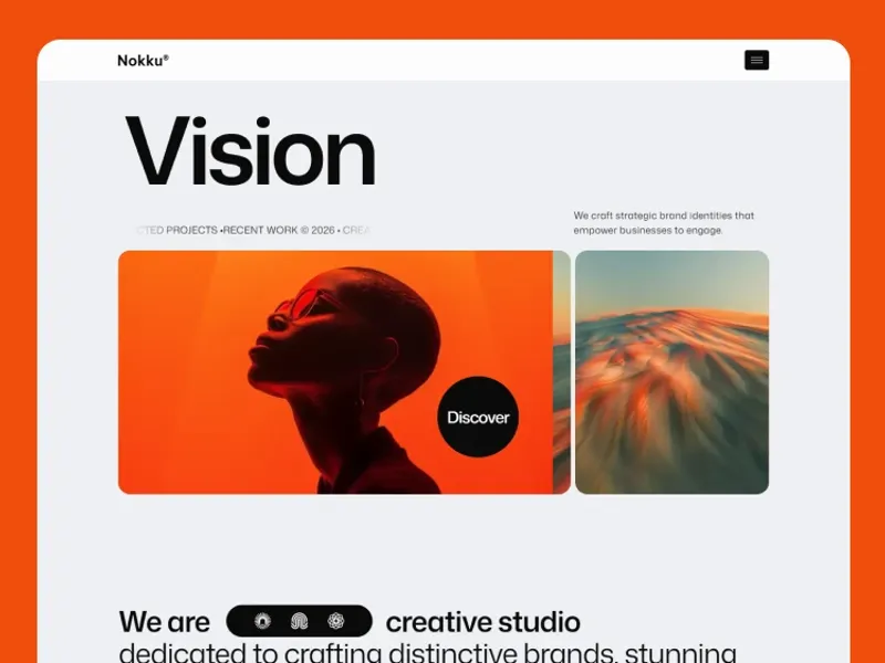 Nokku by Kitpro Studio - Portfolio, Agency design asset by webflow