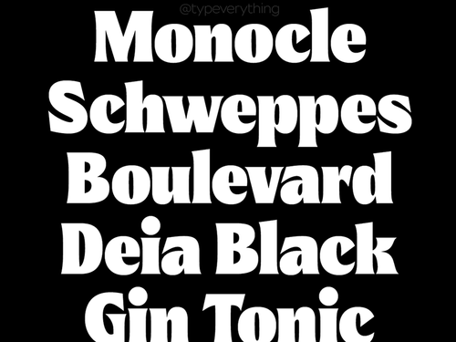Deia Typeface on Behance