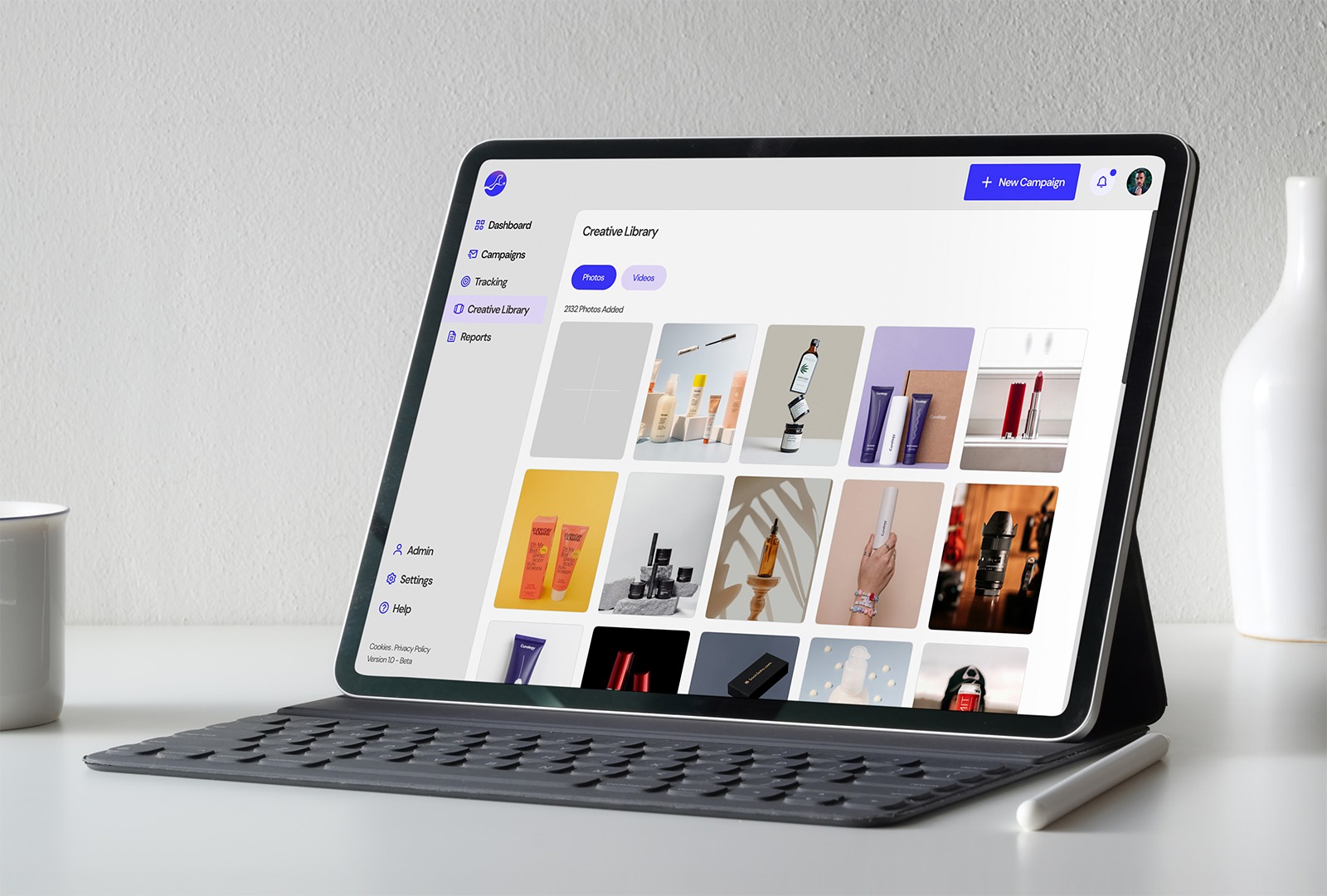 Creative Library - AI Admanager