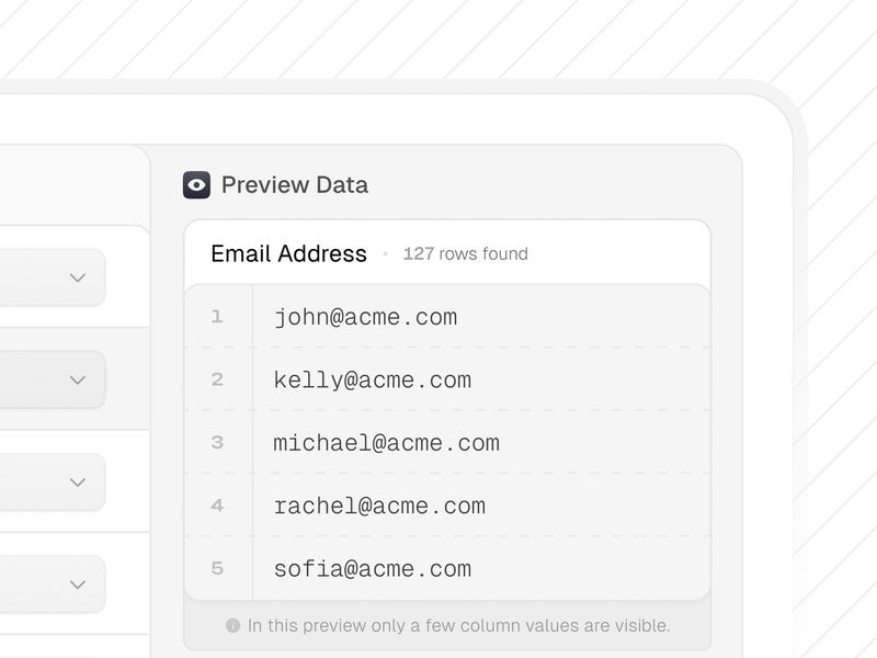Preview Data