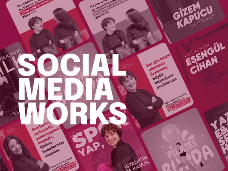 SOCIAL MEDIA DESIGN WORKS FOR E&N FIT GYM