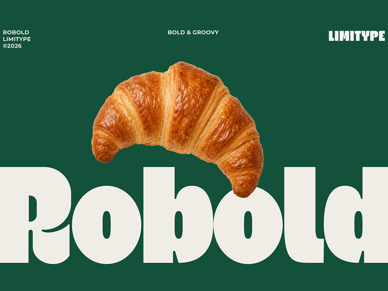 Robold - Bold Display Font