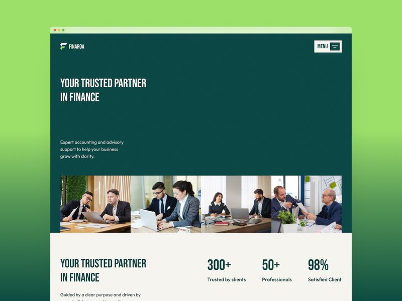 Finaroa Finance & Consulting Template