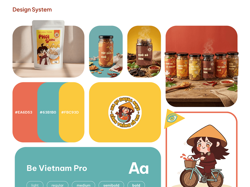 Banh Trang Co Hai | Interactive Food Website UI