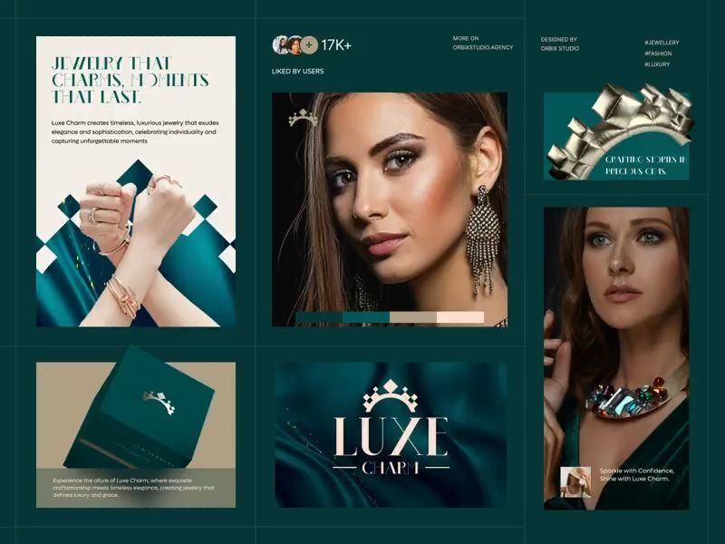 Luxury Jewellery Brand Identity Design