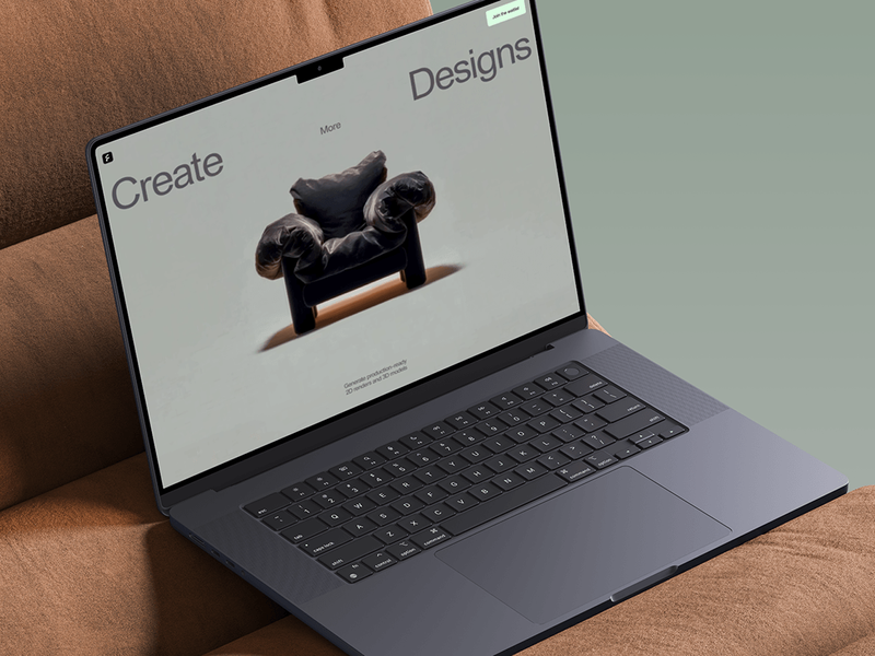 Furniture AI - Landing Page