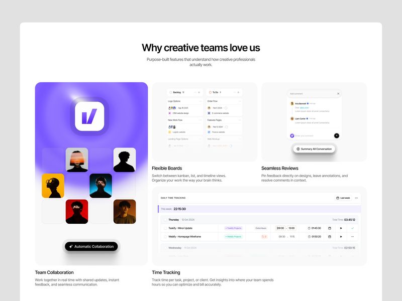 Creative Collaboration Platform — Designing for How Teams Actually Work