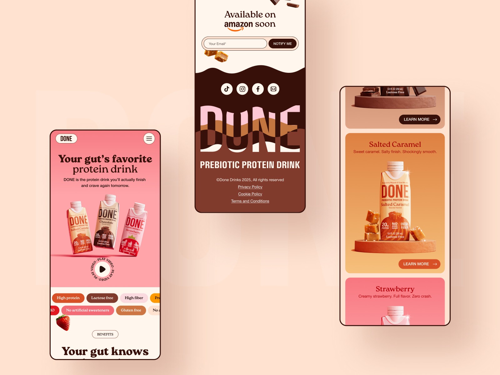 DONE Prebiotic Protein Drink | Your Gut’s Favorite Protein Drink Image 1