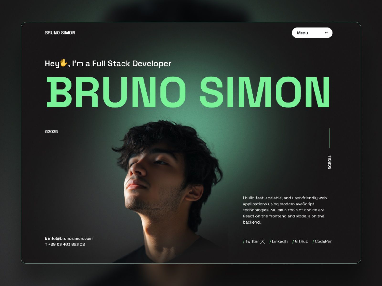 DevSync: Responsive Personal Website Template by Grabui Library — Framer Marketplace