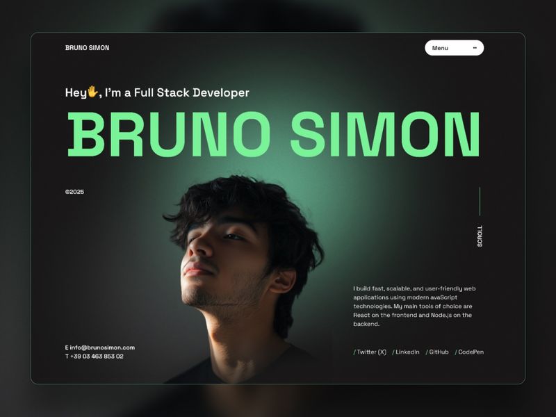 DevSync: Responsive Personal Website Template by Grabui Library — Framer Marketplace