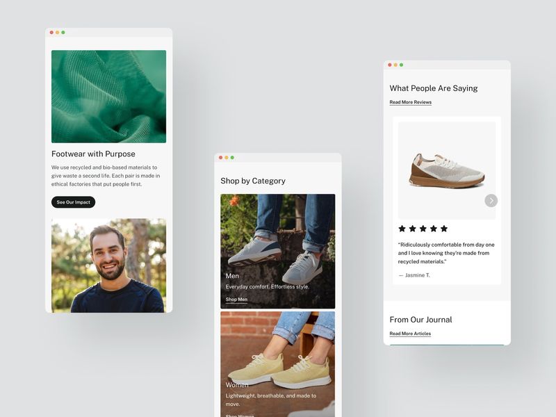 Refeet · E-commerce Website Template