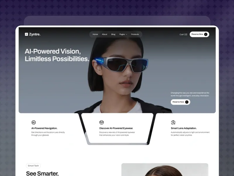 Zyntris by Flowzai - Uncategorized design asset by webflow