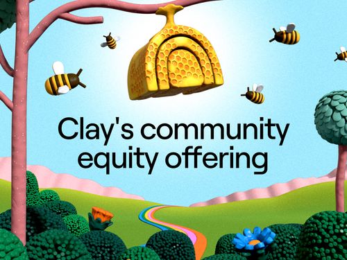 Clay | Community equity offering