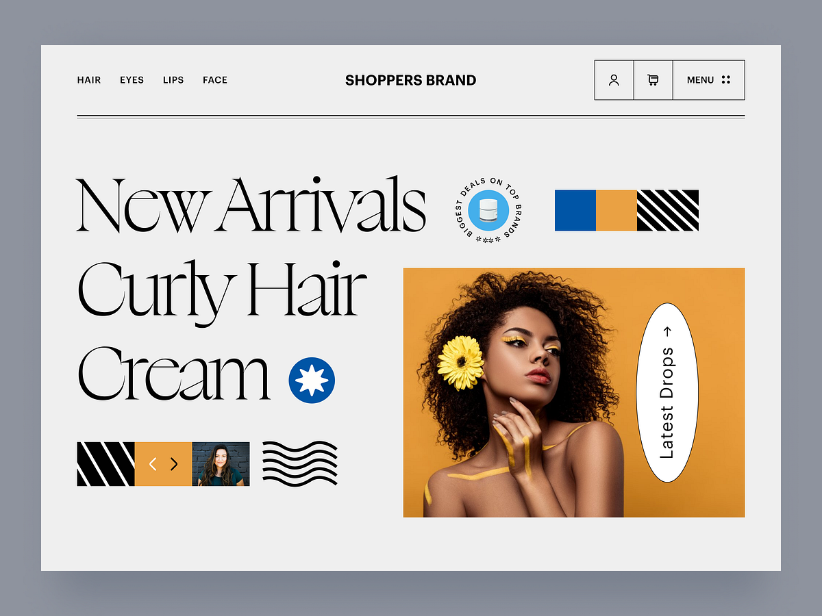 Shoppers Brand Ecommerce Website Design