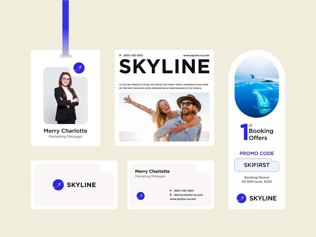 Skyline Agency -Travel and Flight Ticket Booking  Web Design Image 2