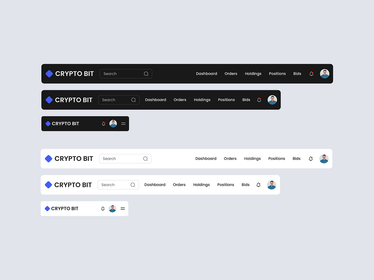 Crypto Bit – Professional Crypto Wallet Dashboard UI Kit Image 1