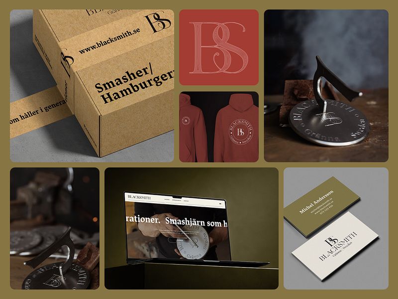 Brand guide for Blacksmith smasher