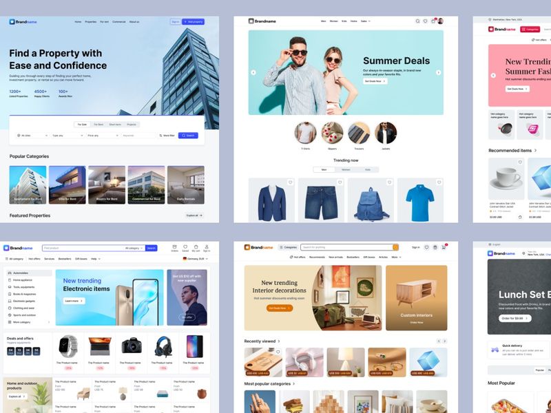 eCommerce Figma Design Library