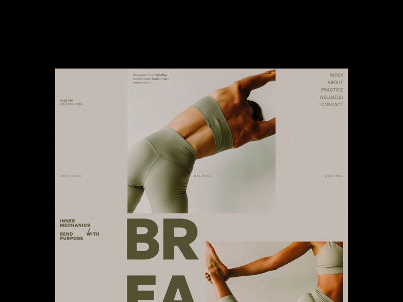 Exploring layout as meditation—where form flows like breath, and silence speaks in space. | Alprav Design Brand Identity Designer